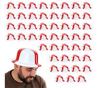 I LOVE FANCY DRESS LTD SOMBRERO DE BOMBIN DE PLASTICO CON IMPRESION DE BANDERA DE SAN JORGE(48 UNIDADES)