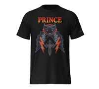 I LOVE FANCY DRESS Prince of Darkness Rock - Camiseta unisex gótica de metal pesado para conciertos, festivales, conciertos, ropa casual, estilo alternativo y ropa de rock oscuro