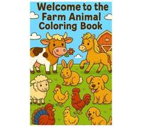 I love farm animals coloring book