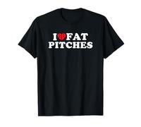 I Love Fat Pitches Funny Baseball Humor Hitter Quote Camiseta