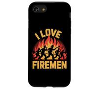 I Love Firemen Héroes Valientes Fuego Carcasa para iPhone SE (2020) / 7/8