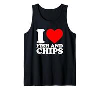 I Love Fish and Chips Camiseta sin Mangas