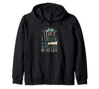 I Love Fishing With The Best Catch Of My Life ------- Sudadera con Capucha