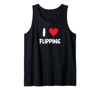 I Love Flipping - Corazón - Flipper Real Estate Home Flip Camiseta sin Mangas