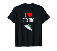 I Love Flying I Heart Flying Aviación Aviación Amante Camiseta