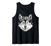 I Love Foxes, Enjoy Wear Cool Wild Sketch Hand Drawn Fox Camiseta sin Mangas
