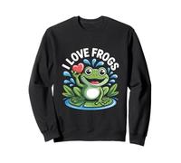 I Love Frogs Lindo Anfibio Joie De Vivre Sudadera