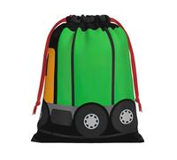 I Love Garbage Trucks - Bolsas de regalo con cordón de varios tamaños, bolsas de regalo de tela, para cumpleaños, regalos de vacaciones y más