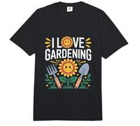 I Love Gardening Girasol Felicidad Pasión al Aire Libre Comfort Colors Adult Heavyweight T-Shirt