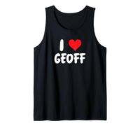 I Love Geoff - Corazón Camiseta sin Mangas