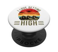 I Love Getting High PopSockets PopGrip Adhesivo