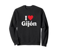 I love Gijón Sudadera