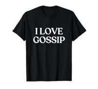 I Love Gossip Shirt Y2K Aesthetic Trendy Camiseta