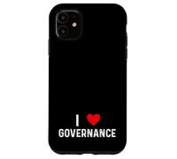 I Love Governance - Auditoría Interna de Riesgo de cumplimiento cardíaco Carcasa para iPhone 11