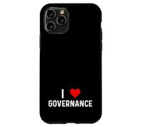 I Love Governance - Auditoría Interna de Riesgo de cumplimiento cardíaco Carcasa para iPhone 11 Pro