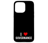 I Love Governance - Auditoría Interna de Riesgo de cumplimiento cardíaco Carcasa para iPhone 15 Pro MAX