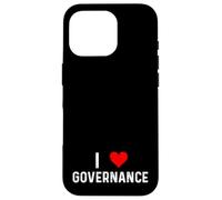 I Love Governance - Auditoría Interna de Riesgo de cumplimiento cardíaco Carcasa para iPhone 16 Pro