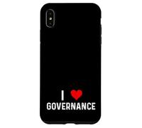 I Love Governance - Auditoría Interna de Riesgo de cumplimiento cardíaco Carcasa para iPhone XS MAX