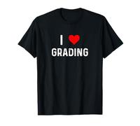 I Love Grading - Heart Teach Grade Paper Professor College Camiseta