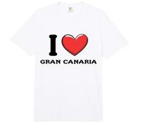 I Love Gran Canaria España Comfort Colors Adult Heavyweight T-Shirt