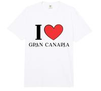I Love Gran Canaria España Comfort Colors Adult Heavyweight T-Shirt