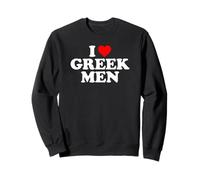 I Love Greek Men Sudadera