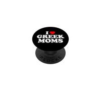 I Love Greek Moms PopSockets PopGrip Adhesivo