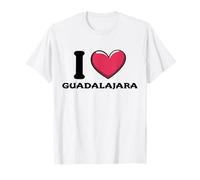 I Love Guadalajara México Camiseta