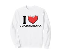I Love Guadalajara México Sudadera