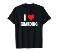 I Love Guarding - Heart Concert Sports Game Basketball Guard Camiseta