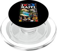 I Love Haiti Haitiano PopSockets PopGrip para MagSafe