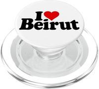I LOVE HEART BEIRUT LÍBANO PopSockets PopGrip para MagSafe