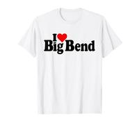 I LOVE HEART BIG BEND PARQUE NACIONAL TEXAS Camiseta