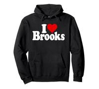I Love Heart Brooks Nombre EN UNA tee Sudadera con Capucha