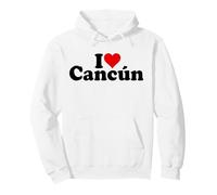 I Love Heart Cancun Mexico Yucatan Sudadera con Capucha