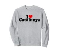 I Love Heart Catalunya CATALUÑA Cultura CATALANA ESPAÑA Sudadera