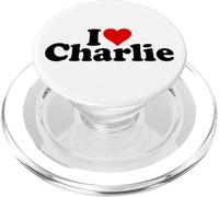 I Love Heart Charlie Charles Nombre EN UNA tee PopSockets PopGrip para MagSafe