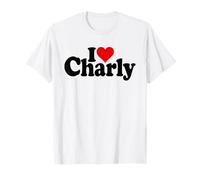 I Love Heart Charly Nombre EN UNA tee Camiseta