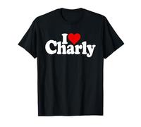 I Love Heart Charly Nombre EN UNA tee Camiseta