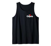 I Love Heart Chipotle Humo Pimienta JAPALAPENO Chili Camiseta sin Mangas