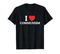 I Love Heart Comunismo Audaz Socialista Marxista Cita Marx Gag Camiseta