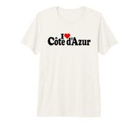 I Love Heart Cote D'AZUR LA Riviera Francesa Niza MÓNACO Camiseta Premium