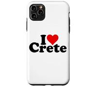 I Love Heart Creta Islas GRIEGAS MEDITERANNEAN Grecia Carcasa para iPhone 11 Pro MAX