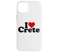 I Love Heart Creta Islas GRIEGAS MEDITERANNEAN Grecia Carcasa para iPhone 14 Plus
