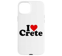 I Love Heart Creta Islas GRIEGAS MEDITERANNEAN Grecia Carcasa para iPhone 15 Plus