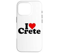 I Love Heart Creta Islas GRIEGAS MEDITERANNEAN Grecia Carcasa para iPhone 16 Pro