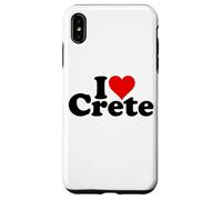I Love Heart Creta Islas GRIEGAS MEDITERANNEAN Grecia Carcasa para iPhone XS MAX