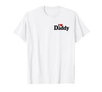I Love Heart Daddy Papa Papa Pop Camiseta