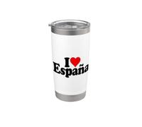 I LOVE HEART ESPANA ESPANA ESPAÑA CULTURA ESPAÑOLA Vaso térmico de acero inoxidable de doble pared