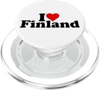I Love Heart Finlandia PopSockets PopGrip para MagSafe